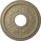 Ekena Millwork Tirana Ceiling Medallion (Fits Canopies up to 4 3/4"), 13 7/8"OD x 3 3/4"ID x 1 1/4"P, Gobi Desert CM13TIGDF - alternate 1